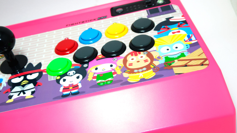 Illustration for article titled Street Fighter X Sanrio Arcade Fightstick Pro: The Kotaku Review